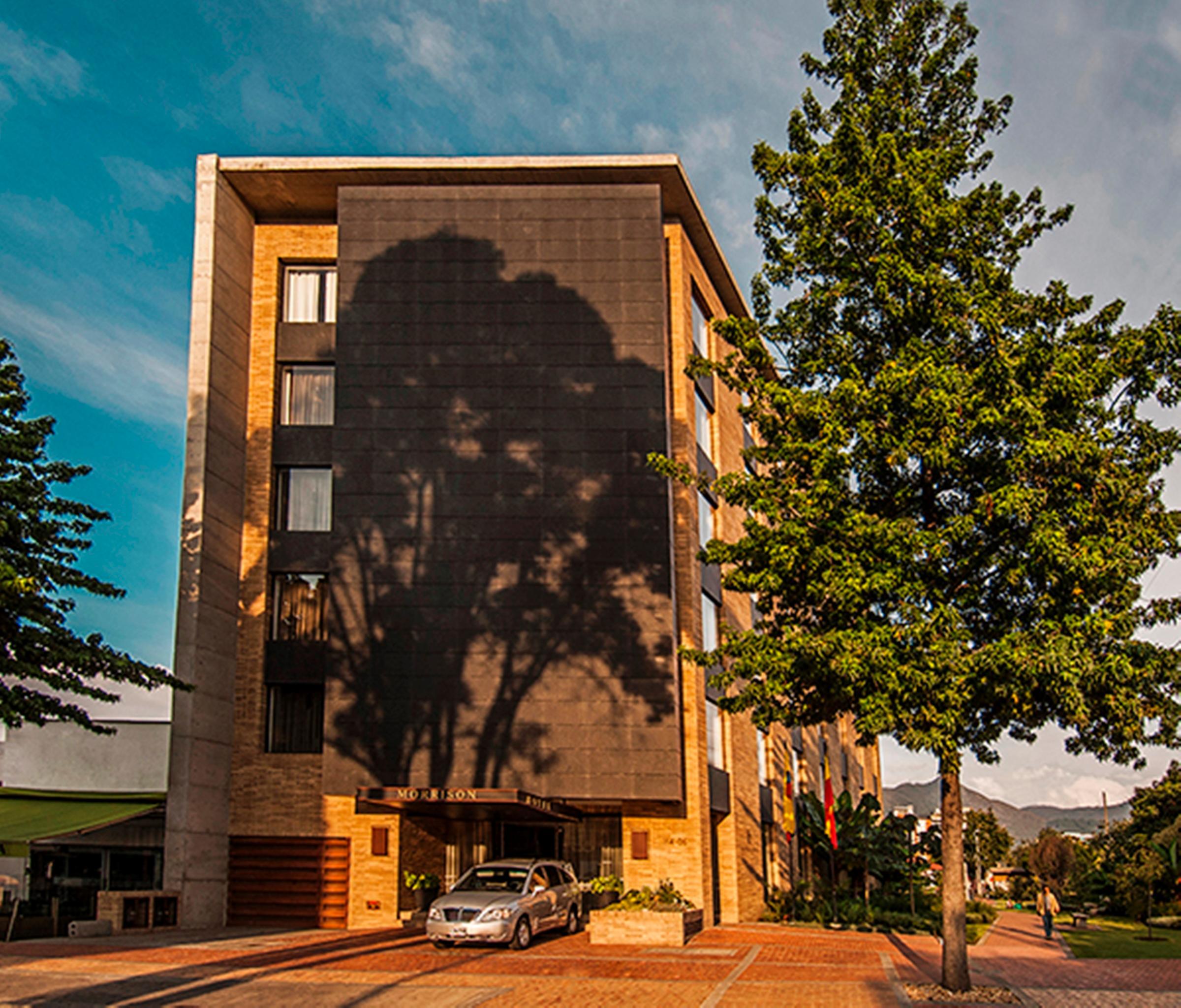 Hotel Morrison Usaquen Bogotá Exterior foto The building of the University of Applied Sciences and Medical University of Southern Tyrol